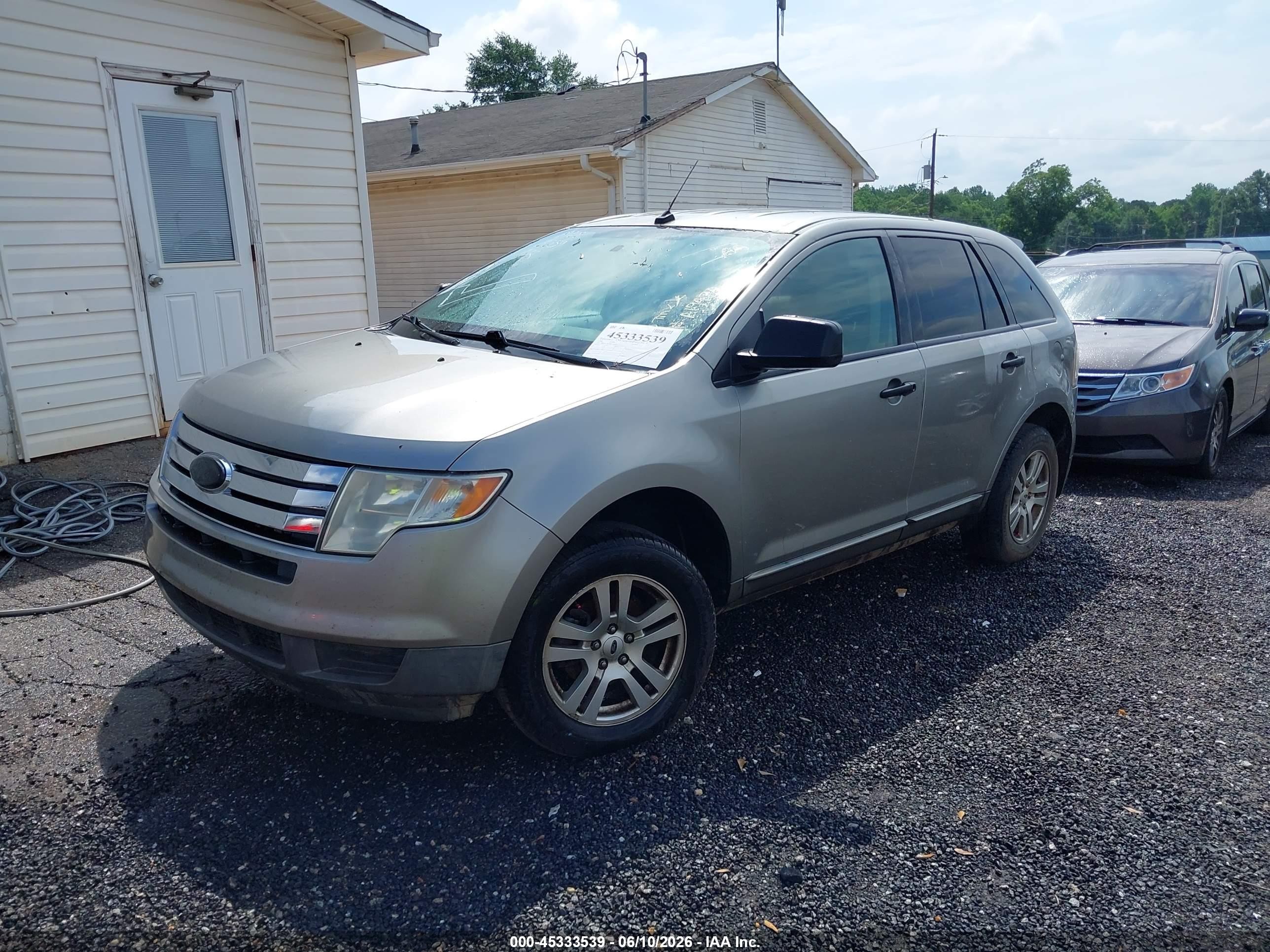 2008 Ford Edge Se Серебряный vin: 2FMDK36C28BA19430