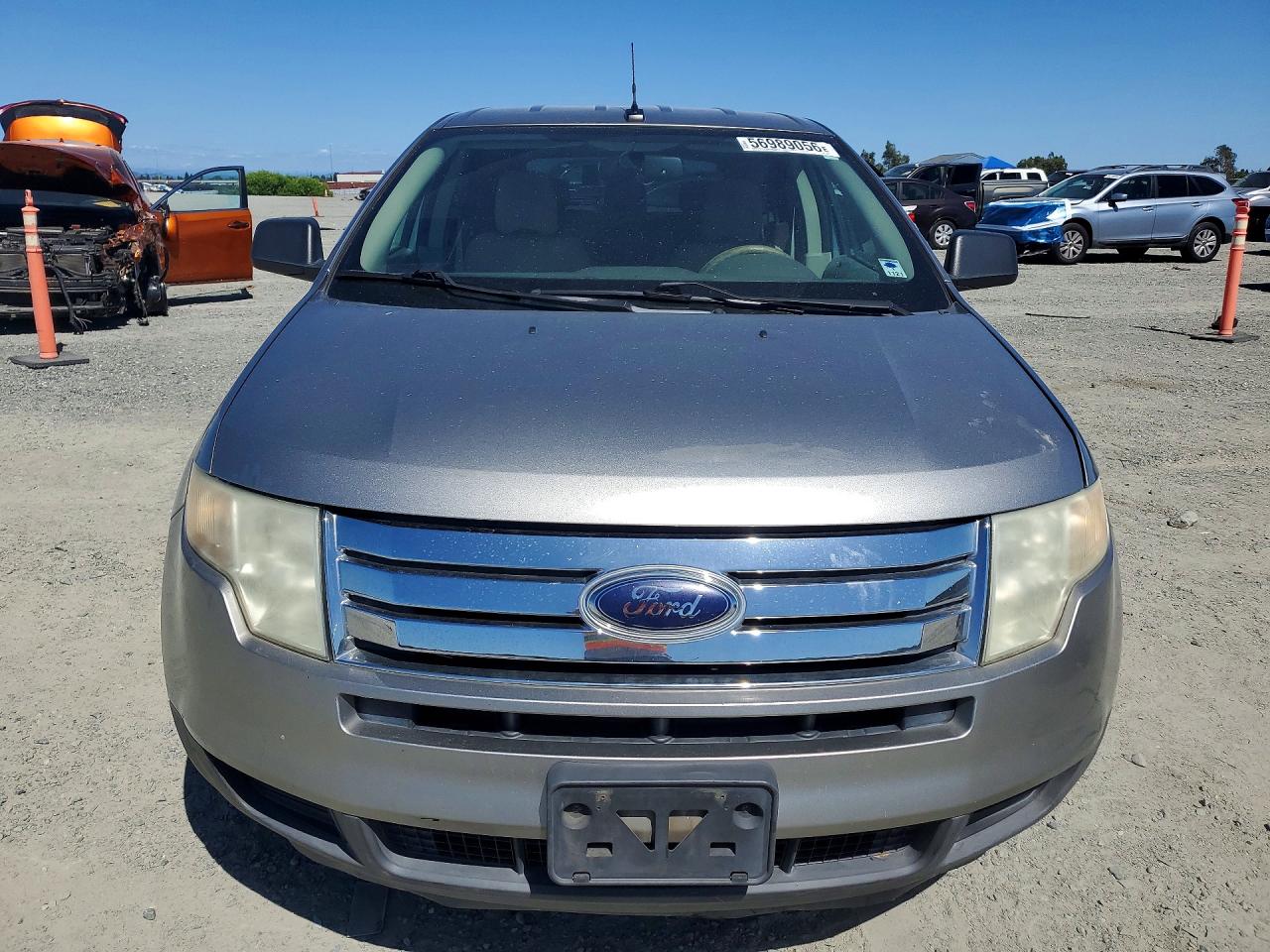 2008 Ford Edge Se Серебряный vin: 2FMDK36C28BA23932