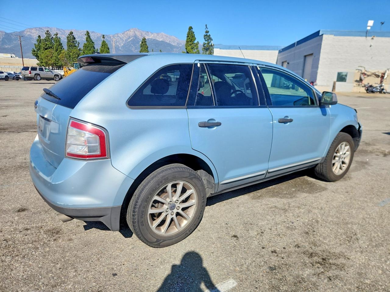 2008 Ford Edge Se Blue vin: 2FMDK36C28BA94838
