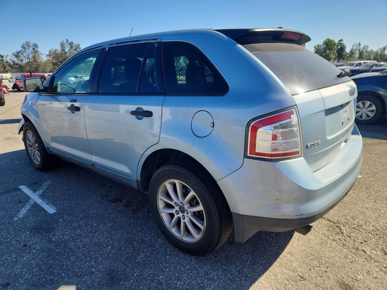 2008 Ford Edge Se Blue vin: 2FMDK36C28BA94838