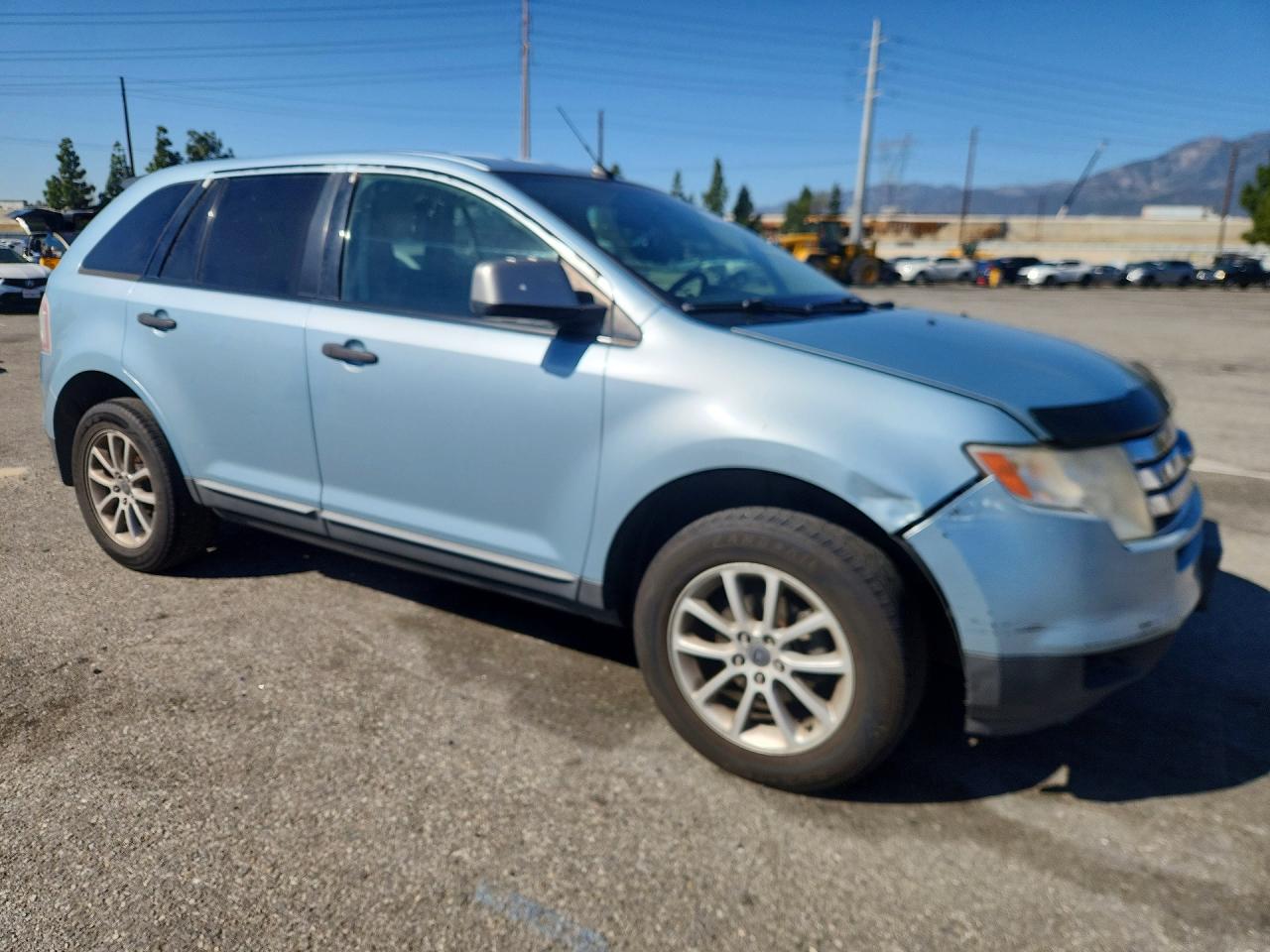 2008 Ford Edge Se Blue vin: 2FMDK36C28BA94838