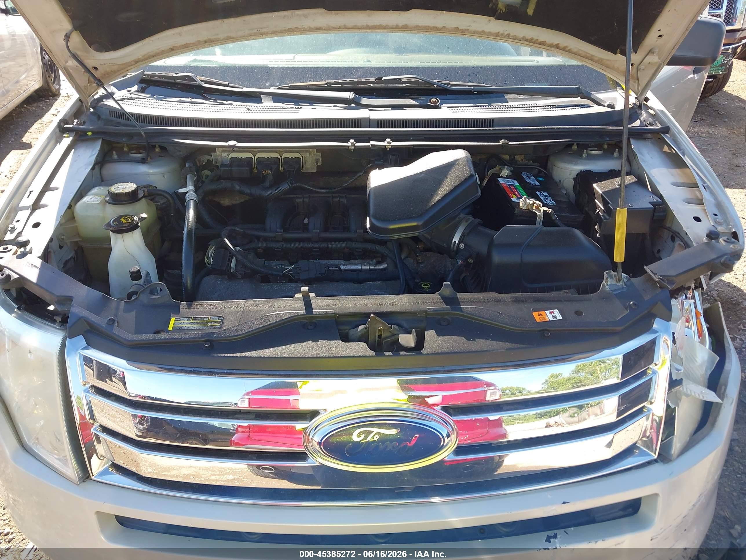 2007 Ford Edge Se White vin: 2FMDK36C37BB34228