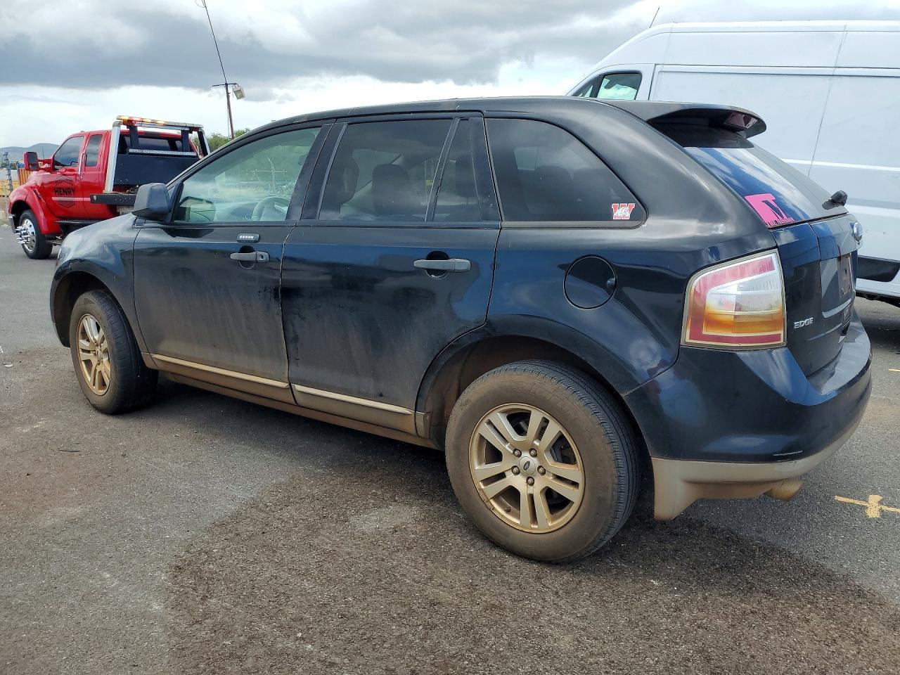 2008 Ford Edge Se Black vin: 2FMDK36C38BA09375