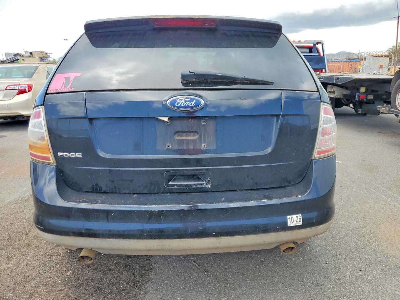 2008 Ford Edge Se Black vin: 2FMDK36C38BA09375