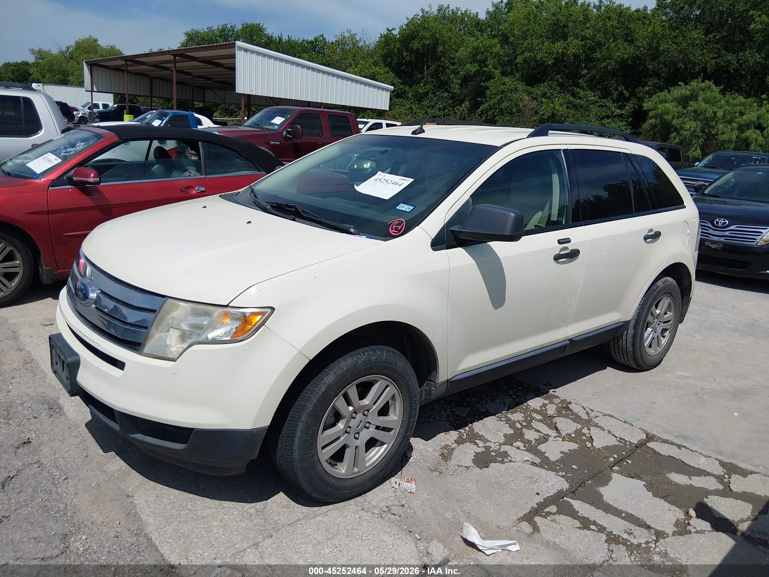 2008 Ford Edge Se Champagne vin: 2FMDK36C38BB24509