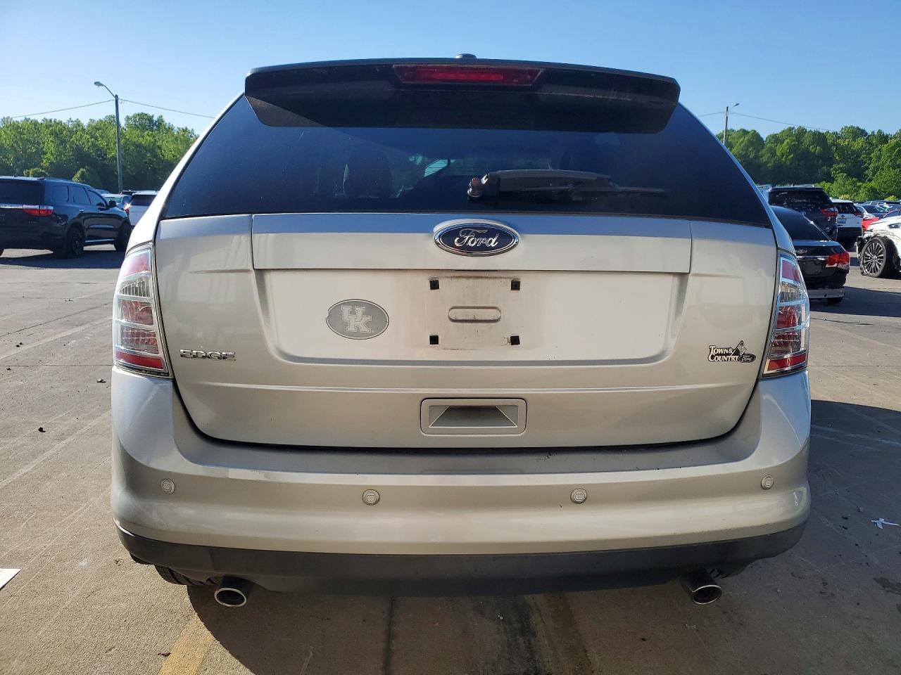 2009 Ford Edge Silver vin: 2FMDK36C39BA45312