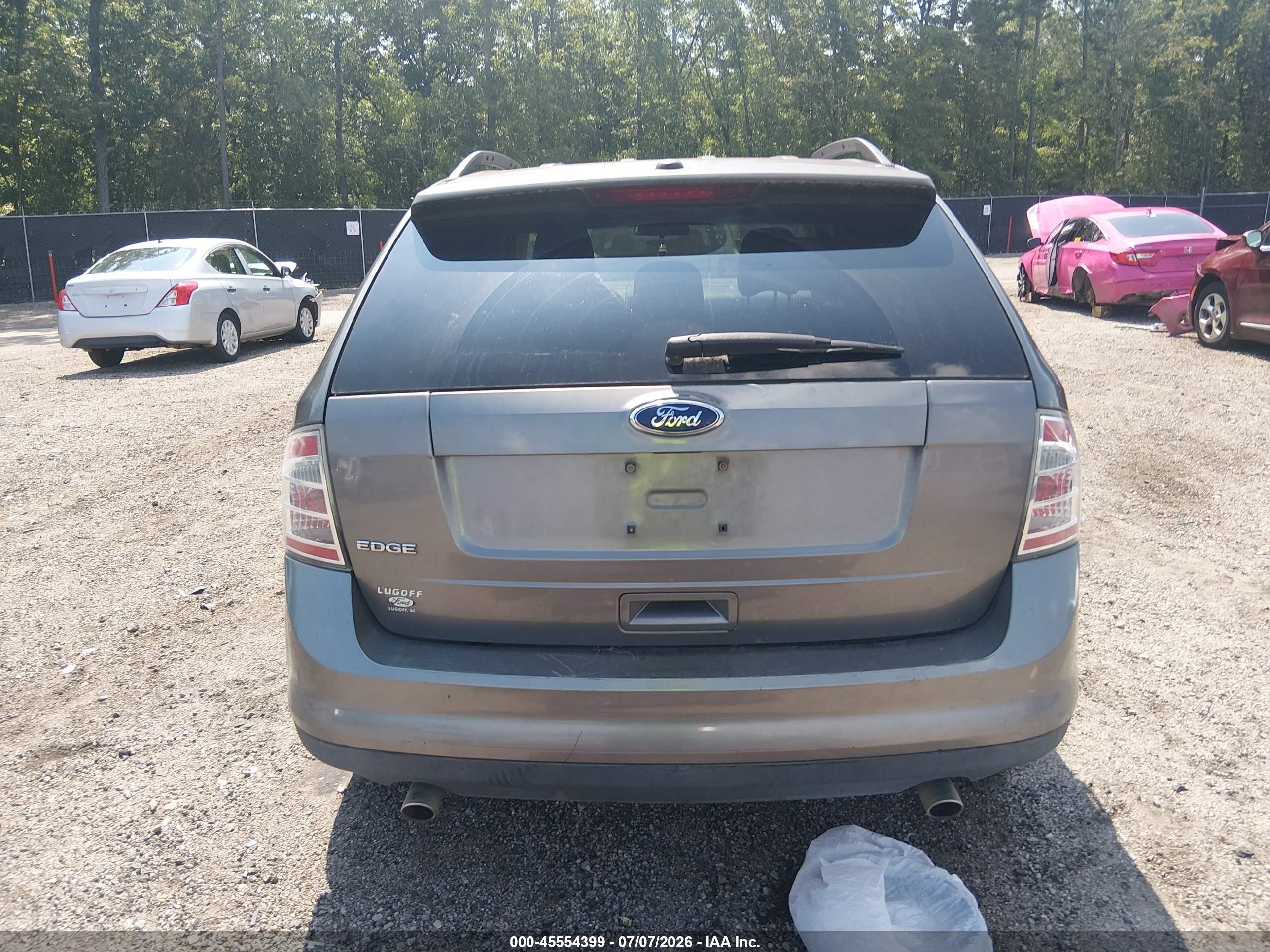 2009 Ford Edge Se Gray vin: 2FMDK36C39BA85437