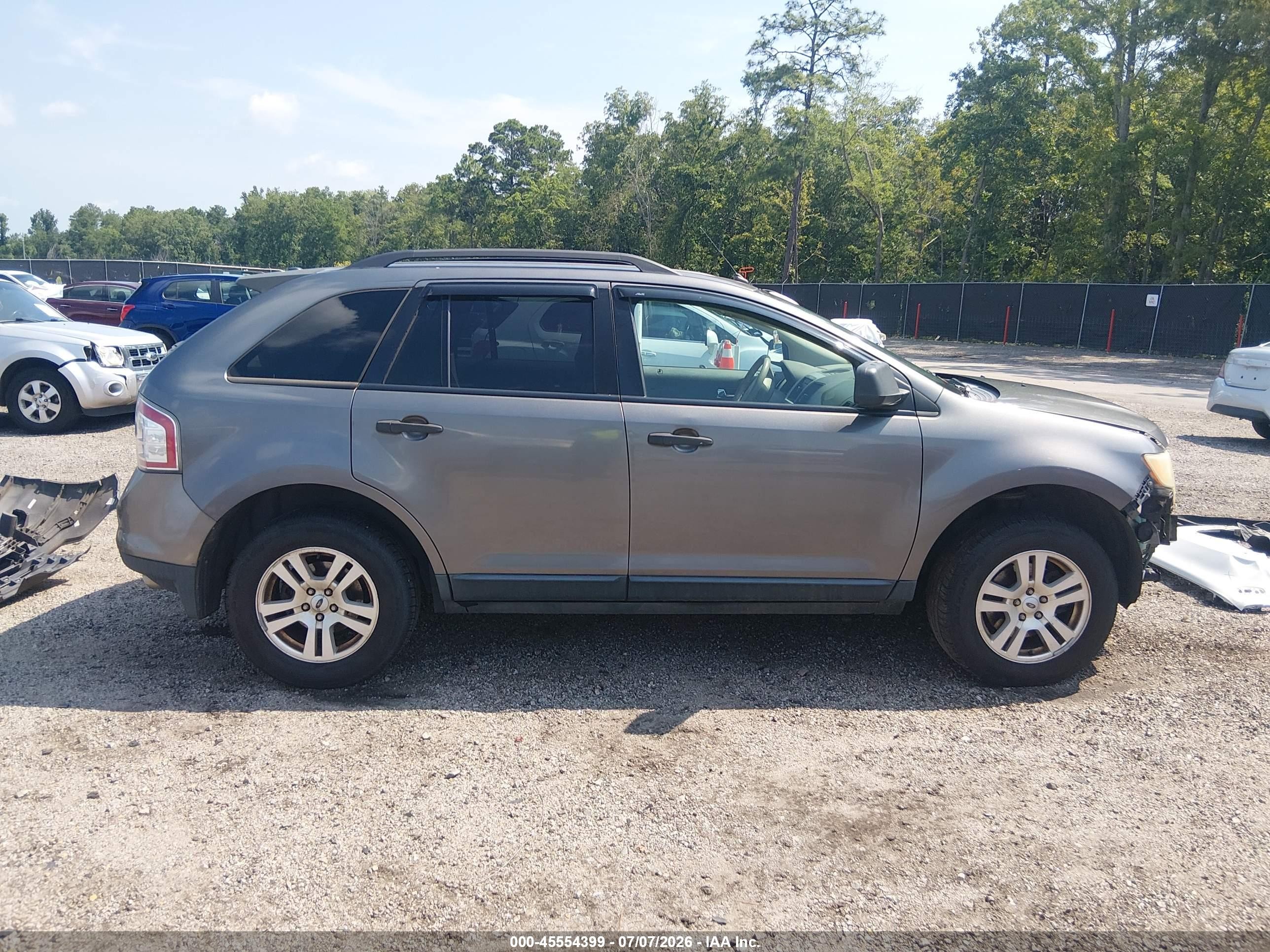 2009 Ford Edge Se Gray vin: 2FMDK36C39BA85437