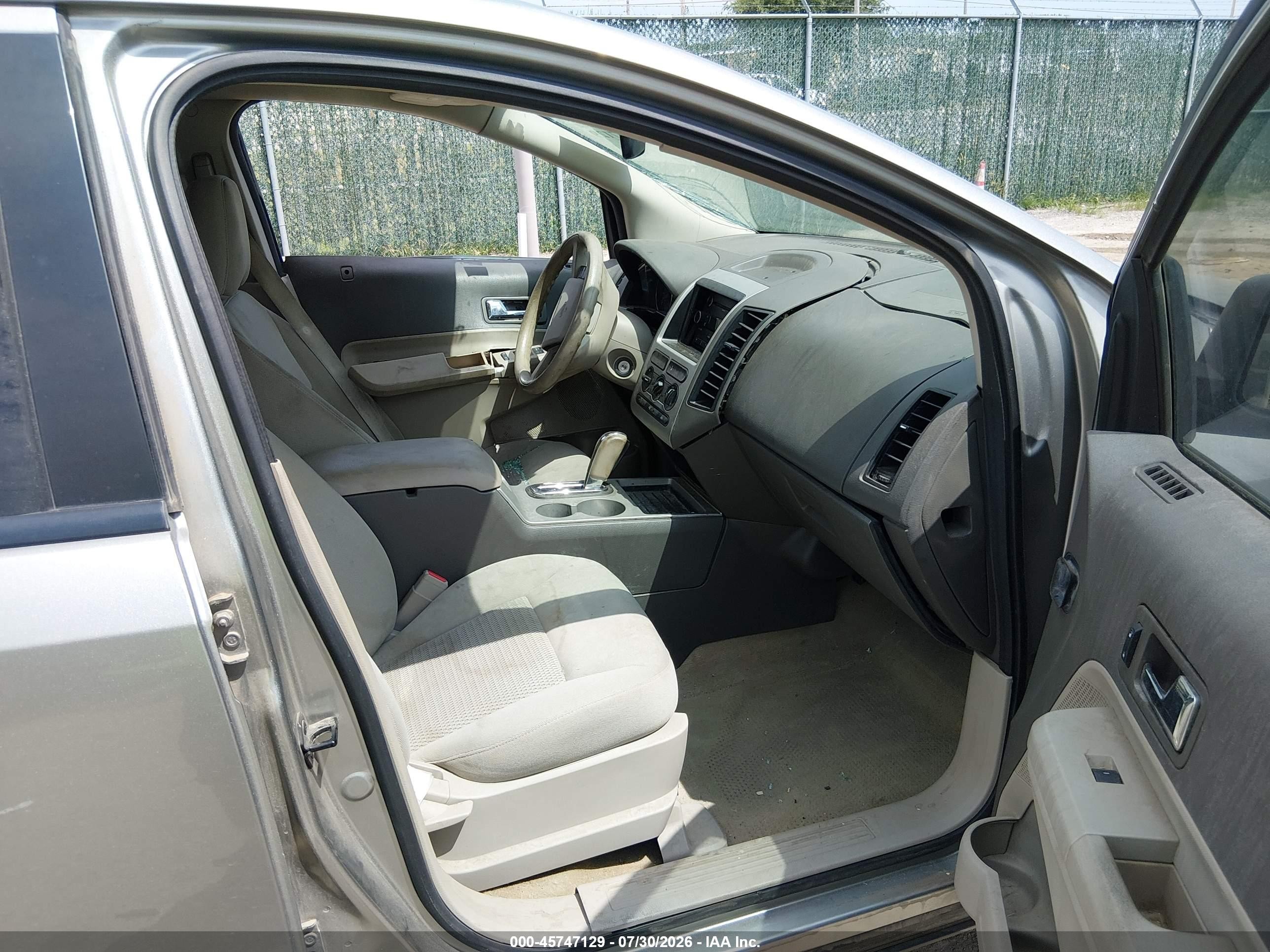 2008 Ford Edge Se Серый vin: 2FMDK36C48BA16867