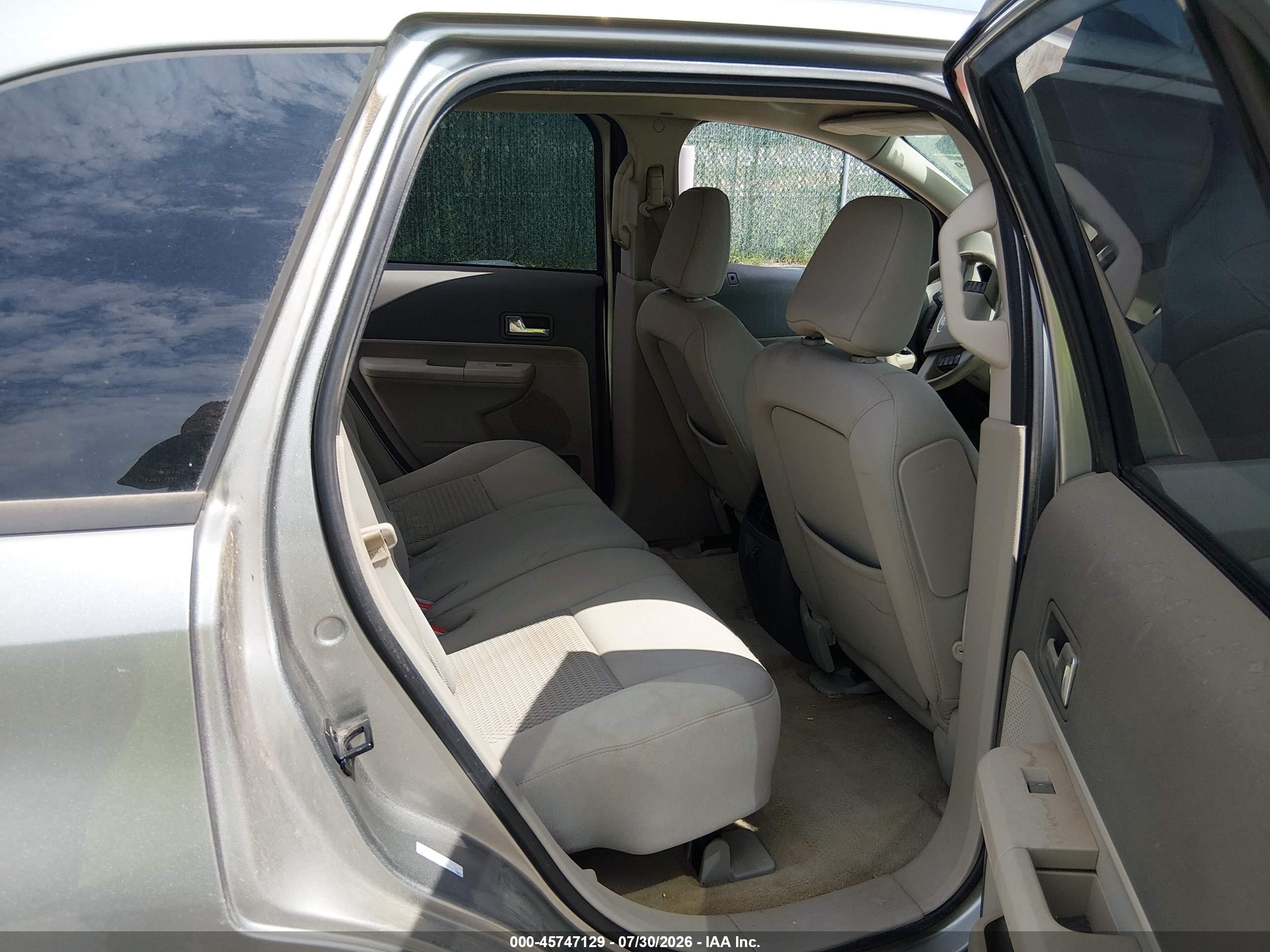 2008 Ford Edge Se Серый vin: 2FMDK36C48BA16867