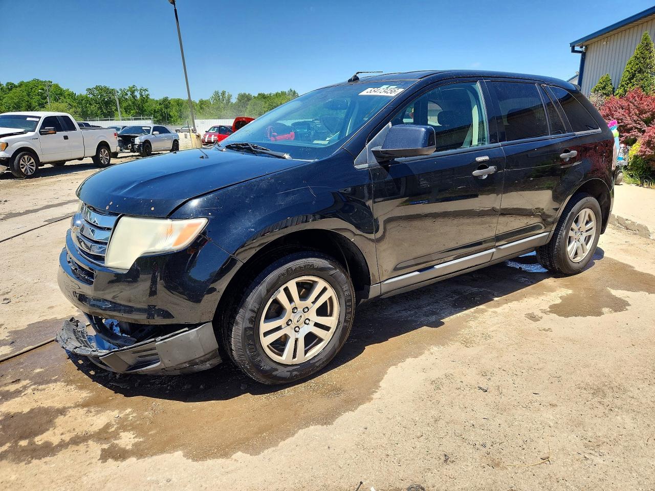 2008 Ford Edge Se Black vin: 2FMDK36C48BA26542