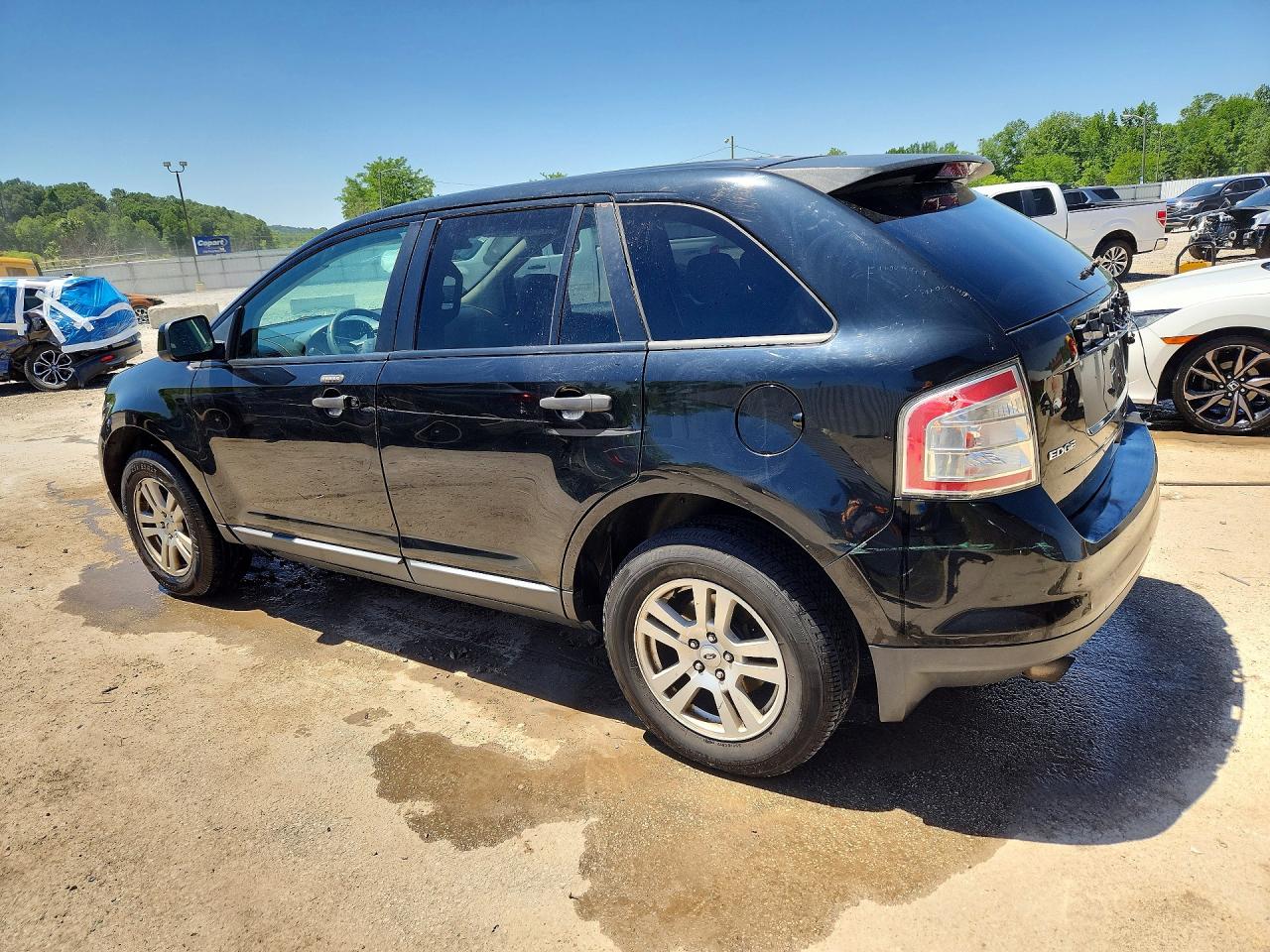 2008 Ford Edge Se Black vin: 2FMDK36C48BA26542