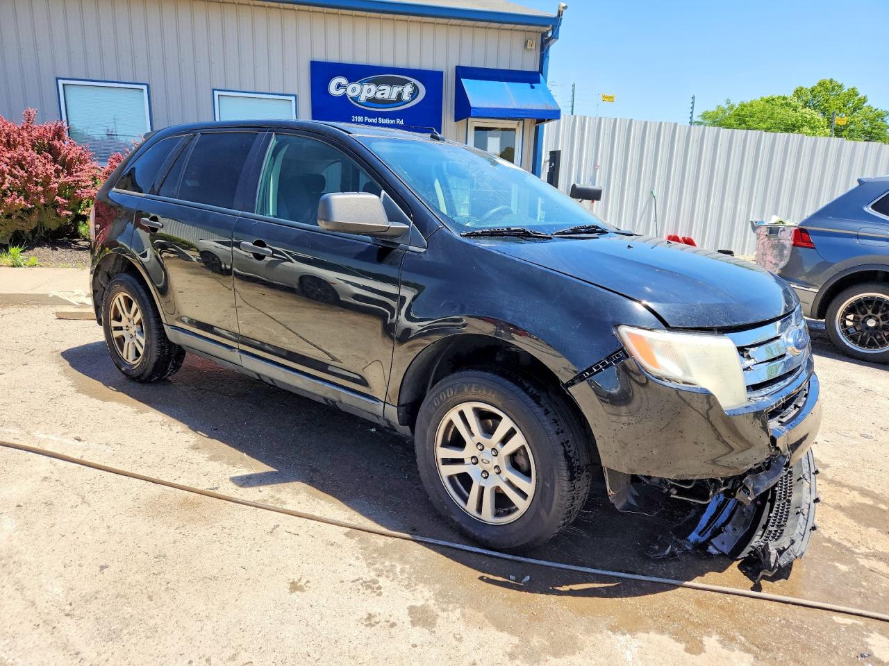 2008 Ford Edge Se Black vin: 2FMDK36C48BA26542