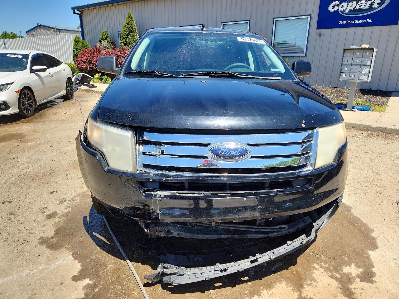 2008 Ford Edge Se Black vin: 2FMDK36C48BA26542