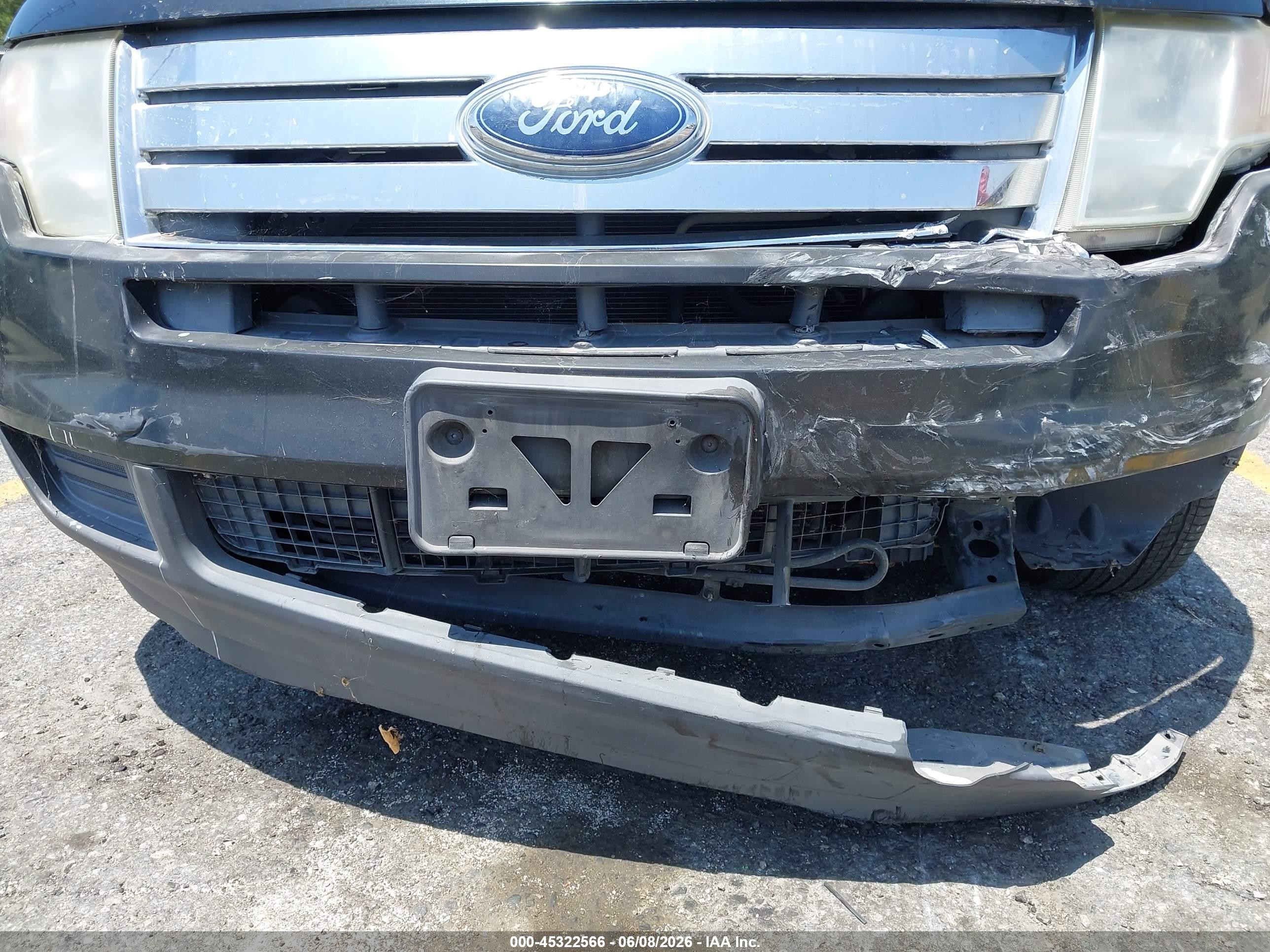 2008 Ford Edge Se Black vin: 2FMDK36C48BA88278