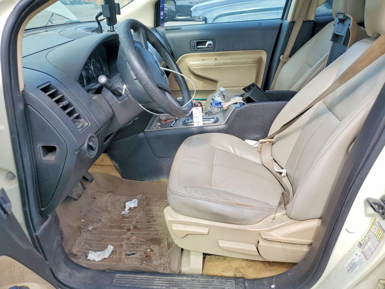 2008 Ford Edge Se Beige vin: 2FMDK36C48BB22817