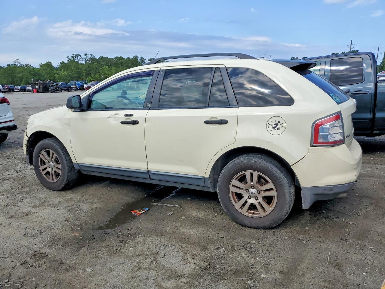 2008 Ford Edge Se Beige vin: 2FMDK36C48BB22817