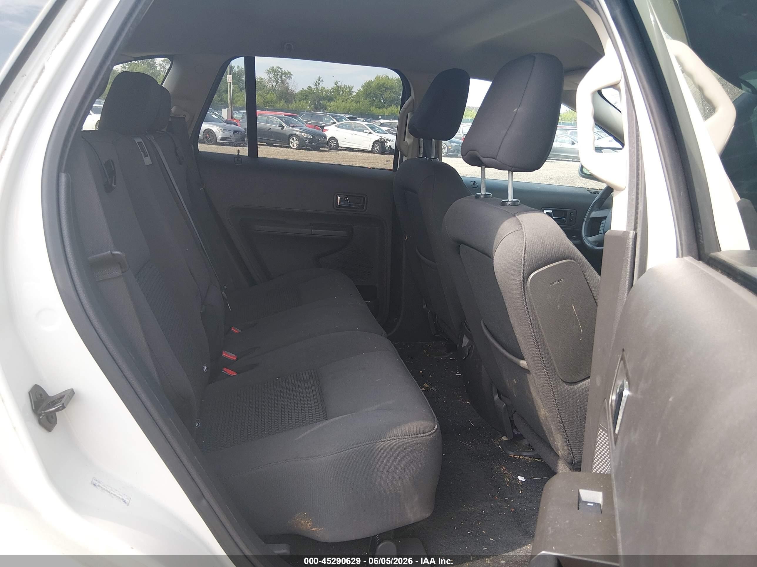 2009 Ford Edge Se White vin: 2FMDK36C49BA96799