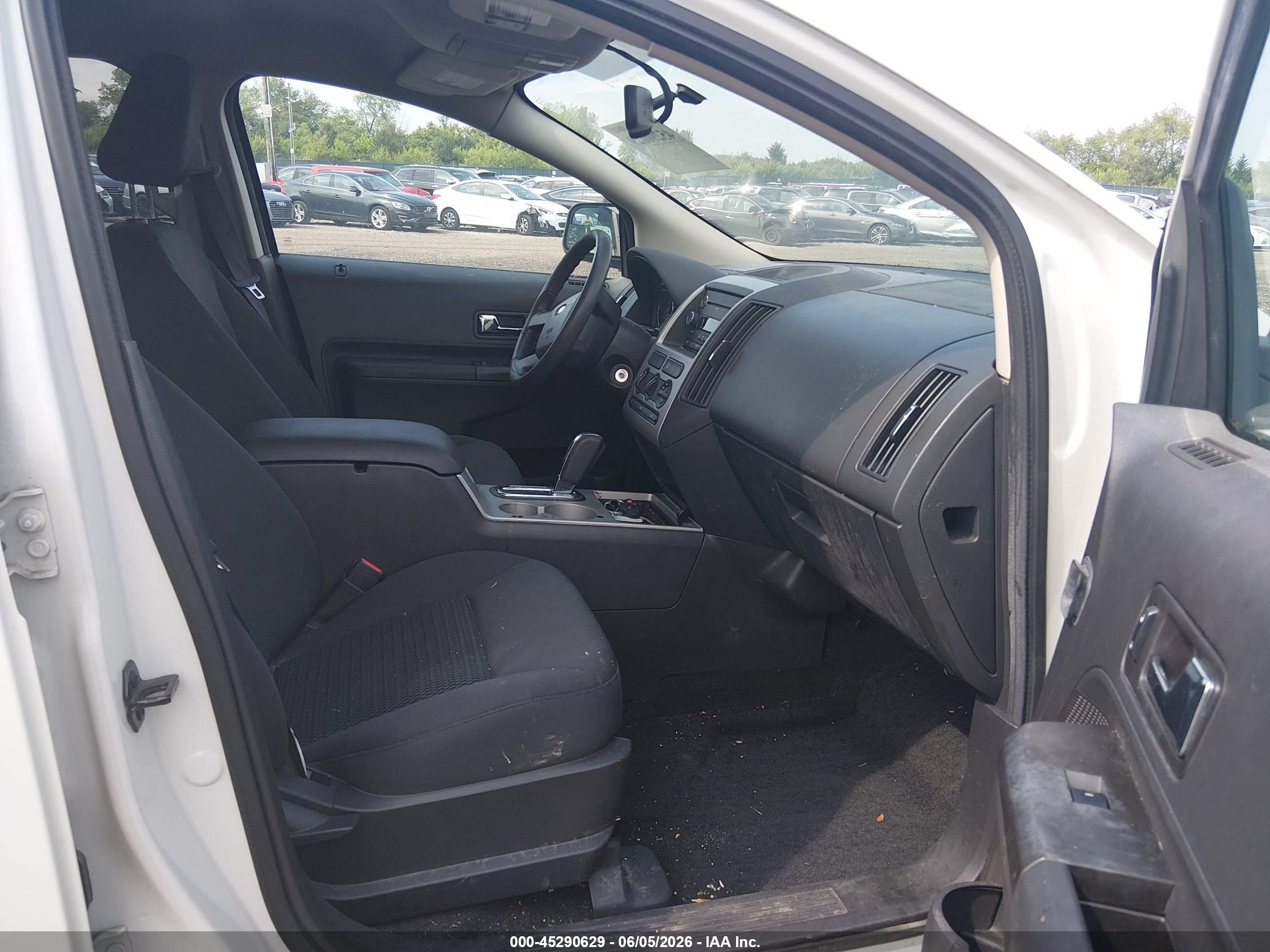 2009 Ford Edge Se White vin: 2FMDK36C49BA96799