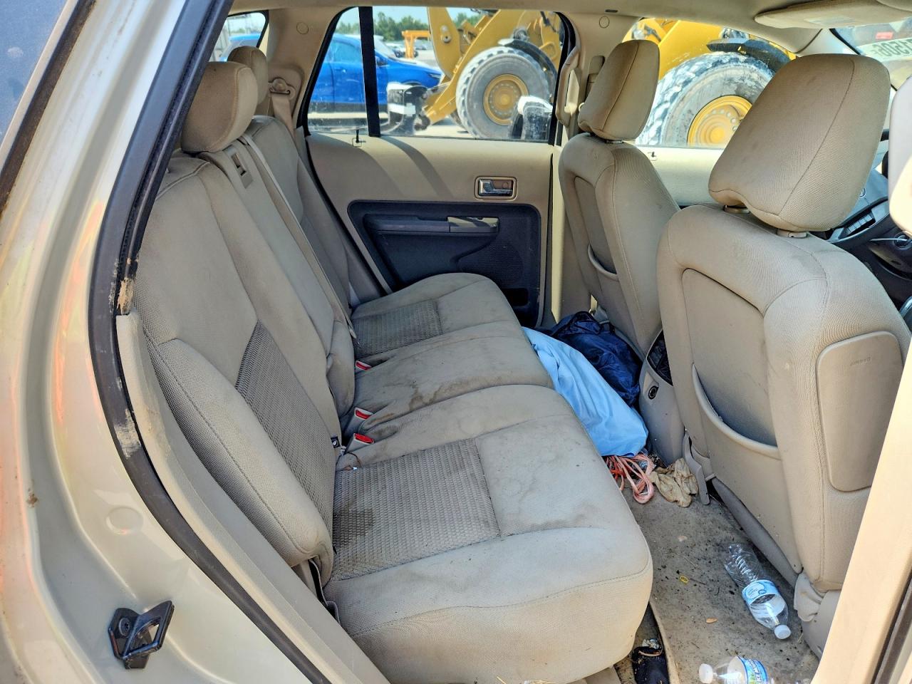 2007 Ford Edge Se Beige vin: 2FMDK36C57BB62600