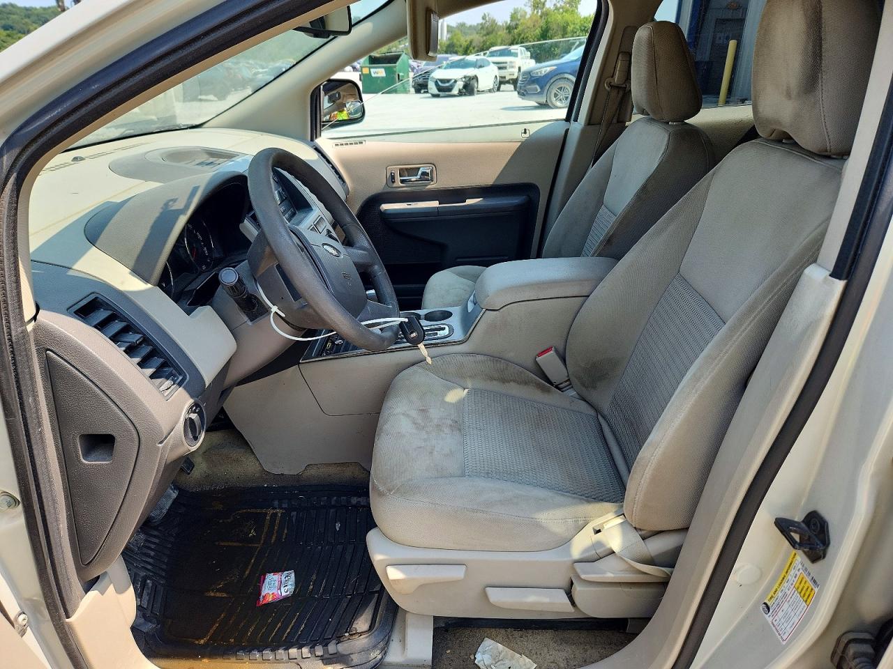 2007 Ford Edge Se Beige vin: 2FMDK36C57BB62600