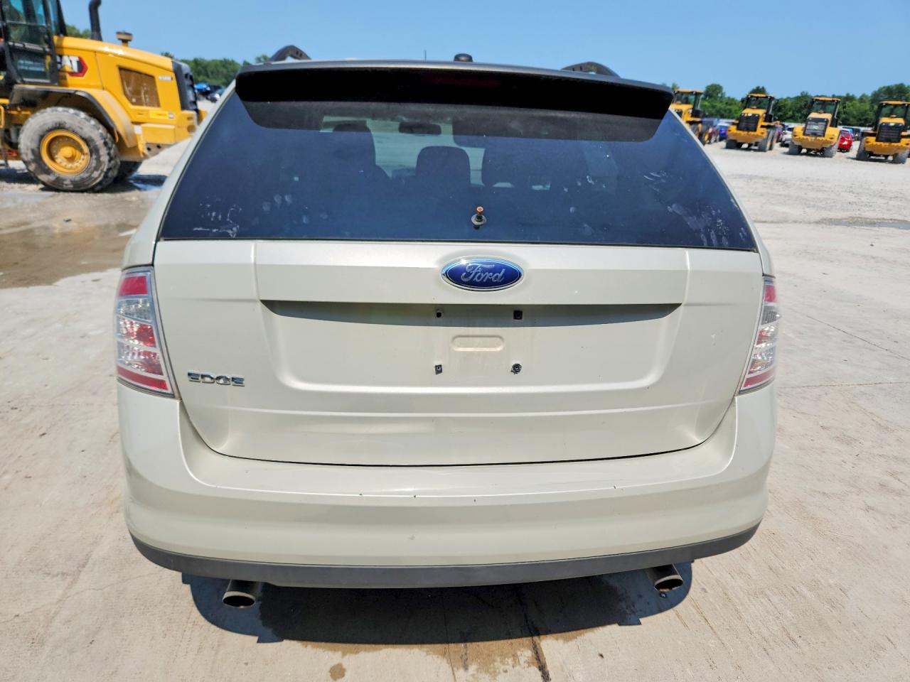 2007 Ford Edge Se Beige vin: 2FMDK36C57BB62600