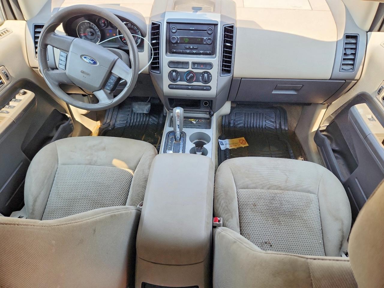 2007 Ford Edge Se Beige vin: 2FMDK36C57BB62600