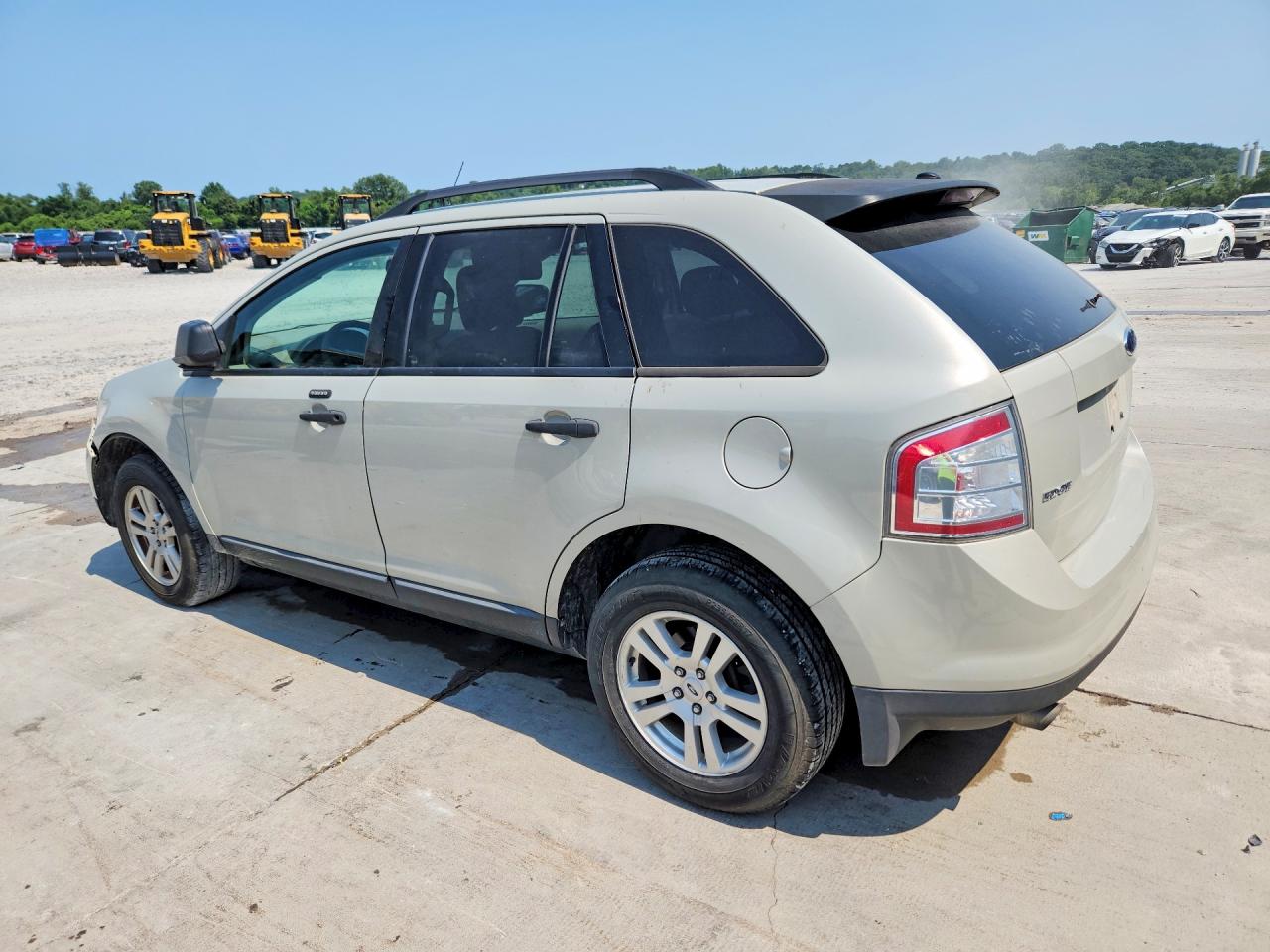 2007 Ford Edge Se Beige vin: 2FMDK36C57BB62600