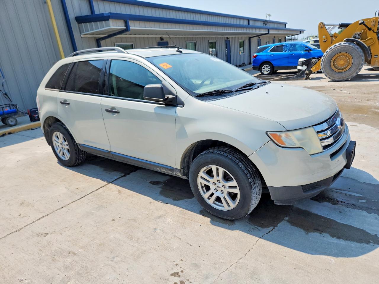 2007 Ford Edge Se Beige vin: 2FMDK36C57BB62600