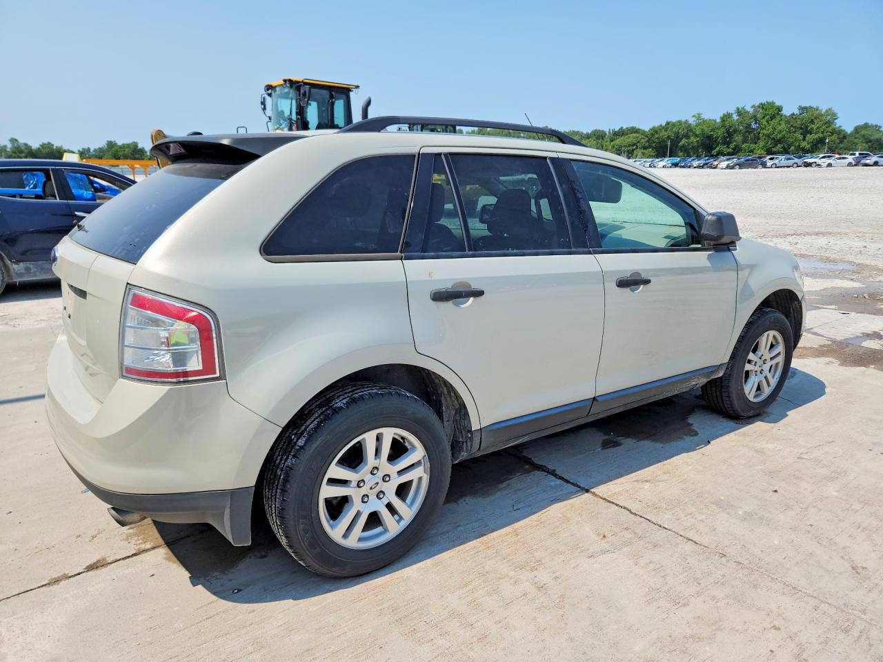2007 Ford Edge Se Beige vin: 2FMDK36C57BB62600