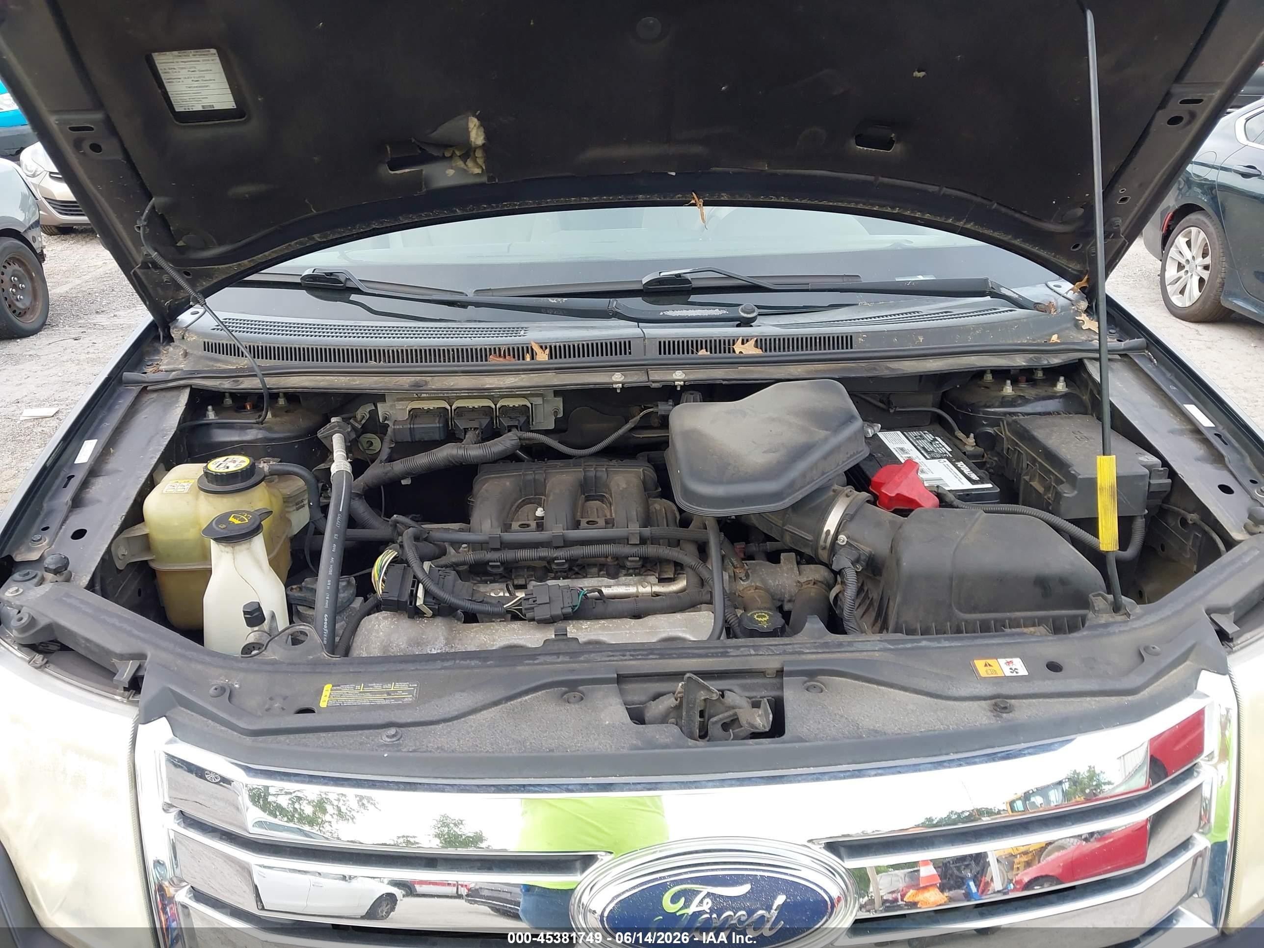 2008 Ford Edge Se Black vin: 2FMDK36C58BA42197