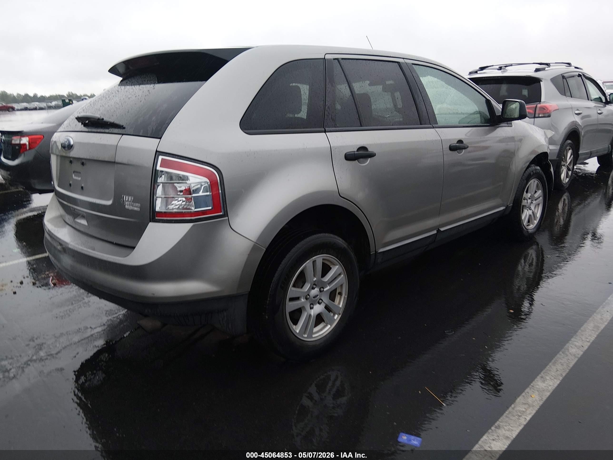 2008 Ford Edge Se Silver vin: 2FMDK36C58BA72252