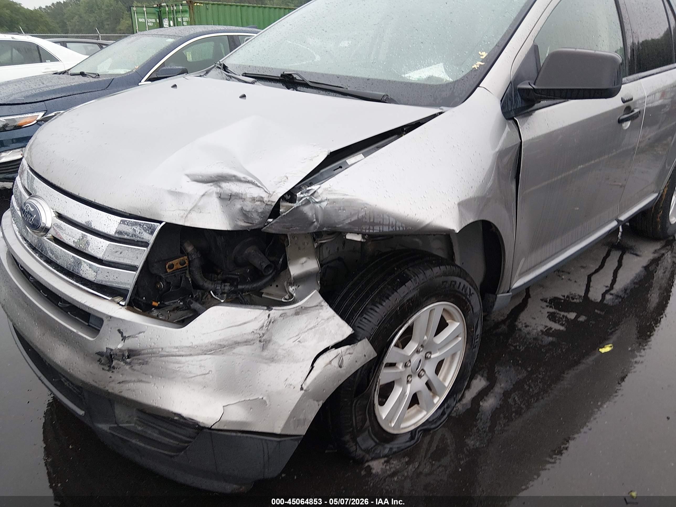 2008 Ford Edge Se Silver vin: 2FMDK36C58BA72252