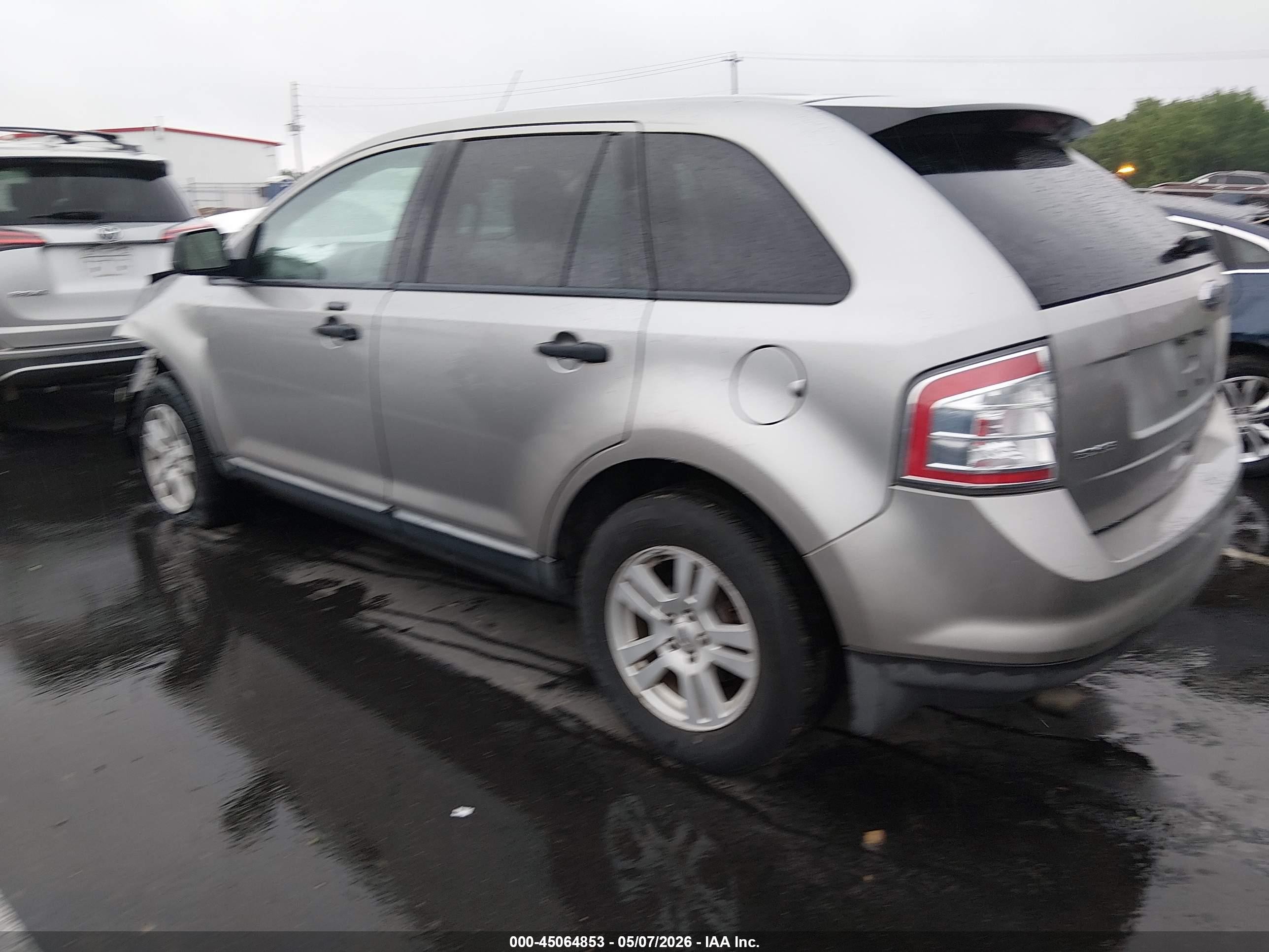 2008 Ford Edge Se Silver vin: 2FMDK36C58BA72252