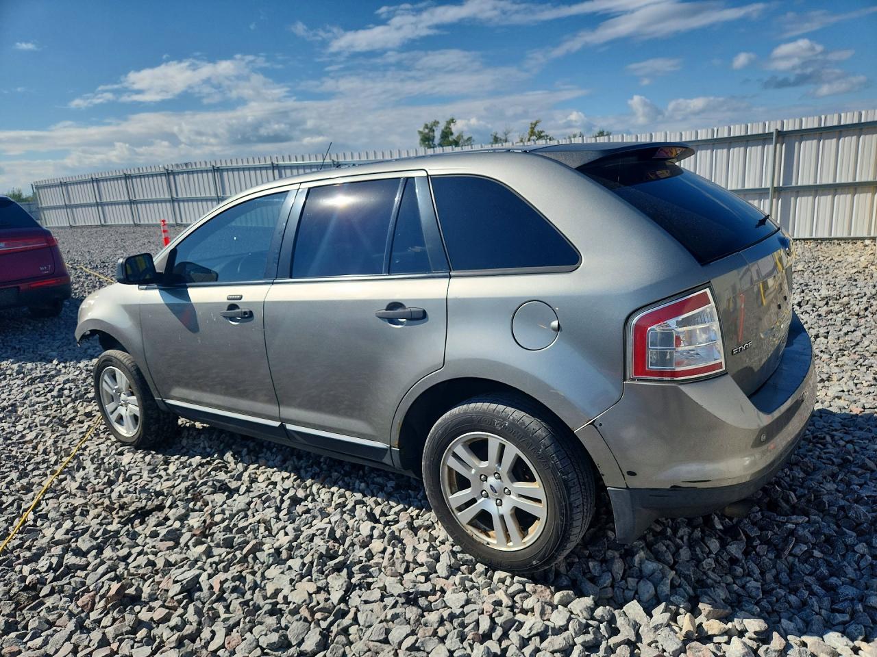 2008 Ford Edge Se Gray vin: 2FMDK36C58BB22812