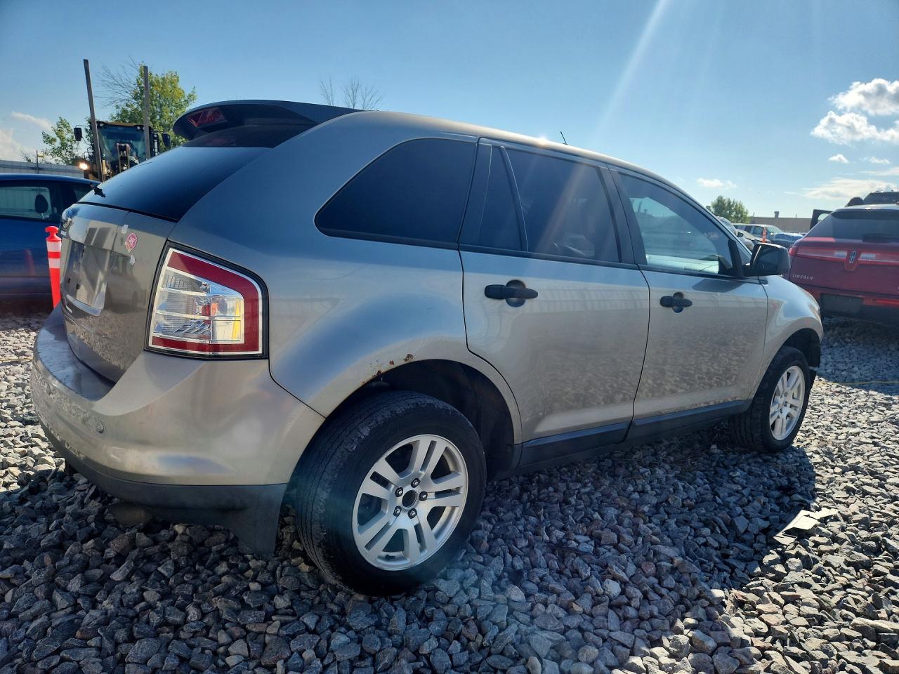 2008 Ford Edge Se Gray vin: 2FMDK36C58BB22812