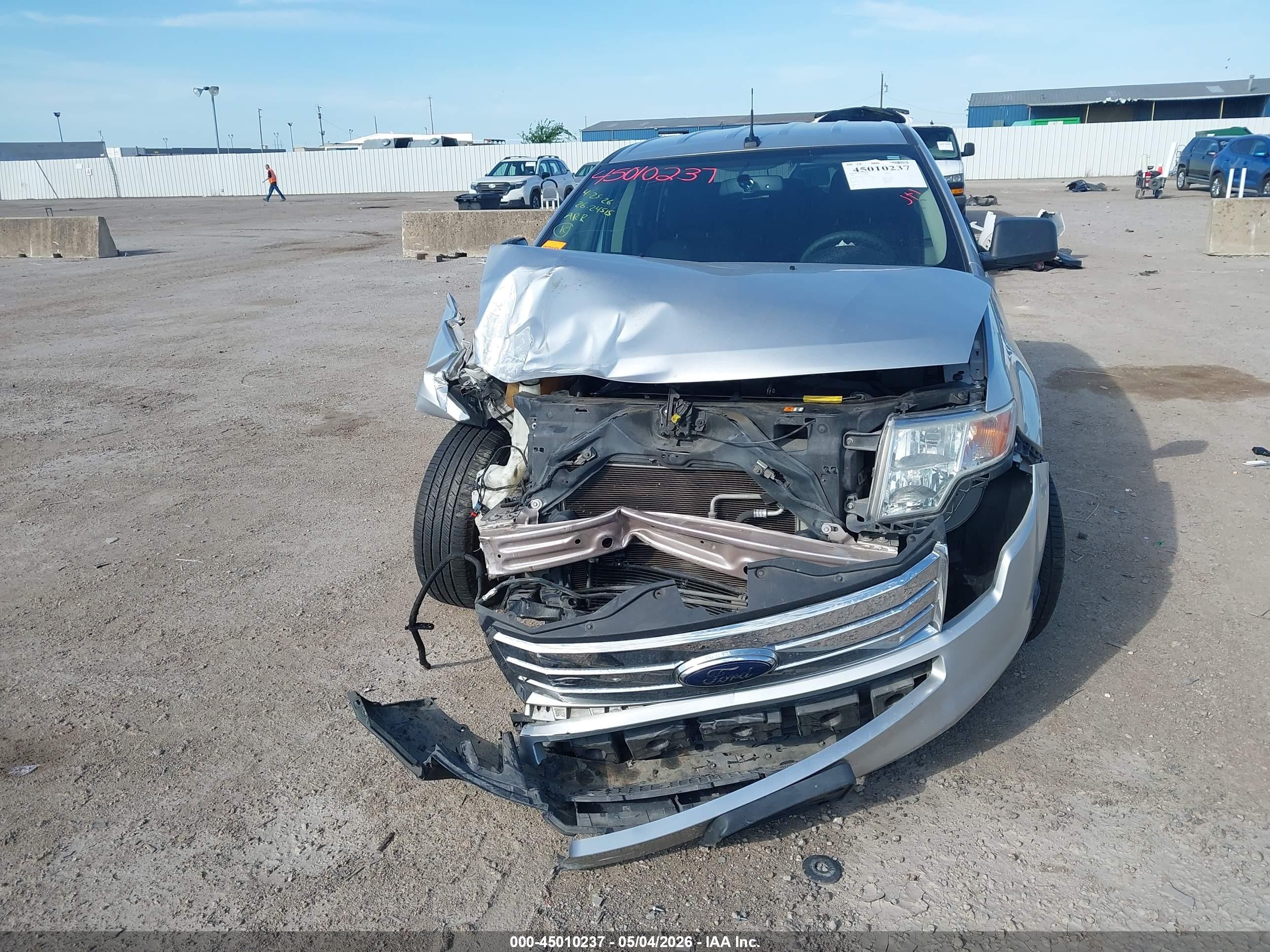 2009 Ford Edge Se White vin: 2FMDK36C59BA55131