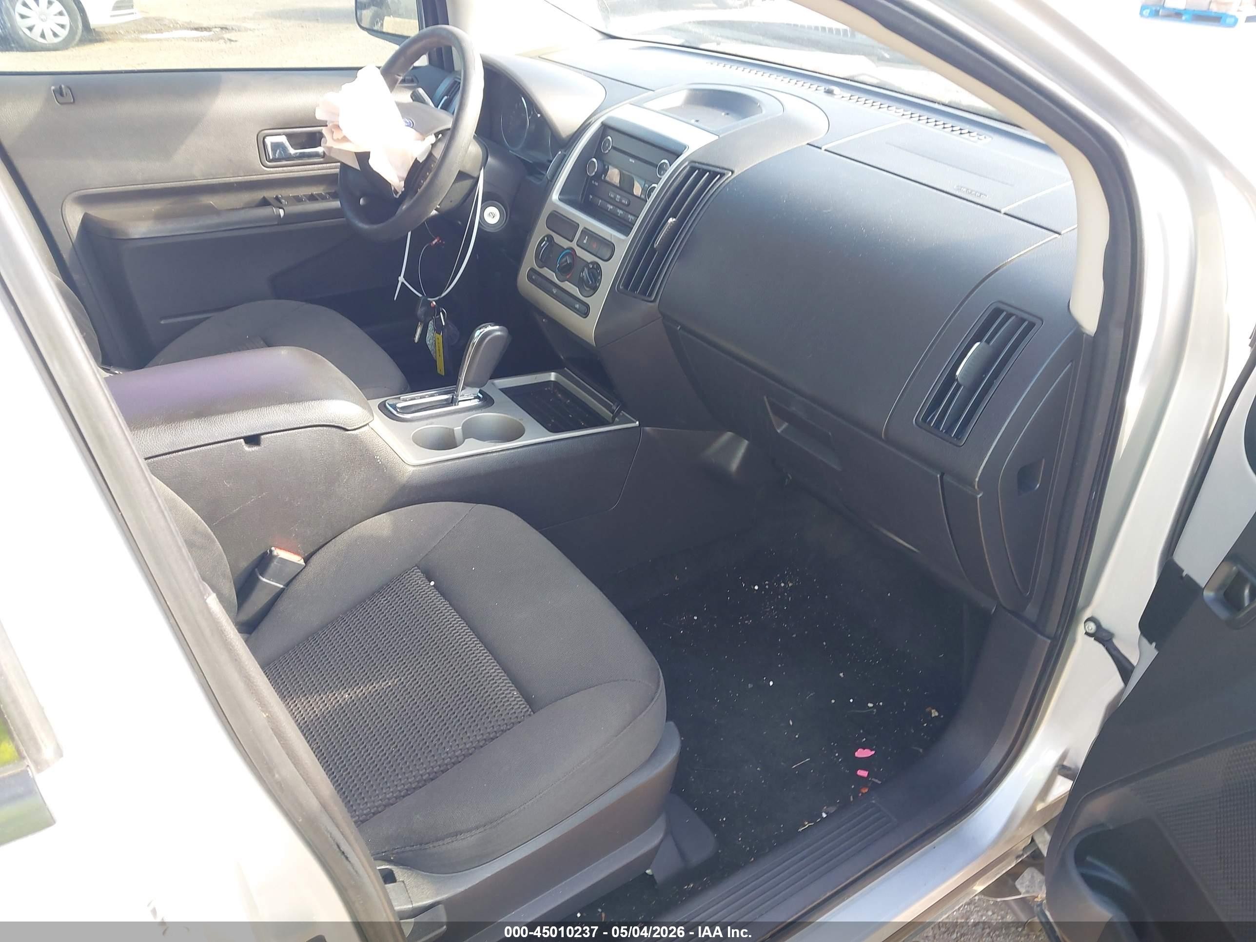 2009 Ford Edge Se White vin: 2FMDK36C59BA55131