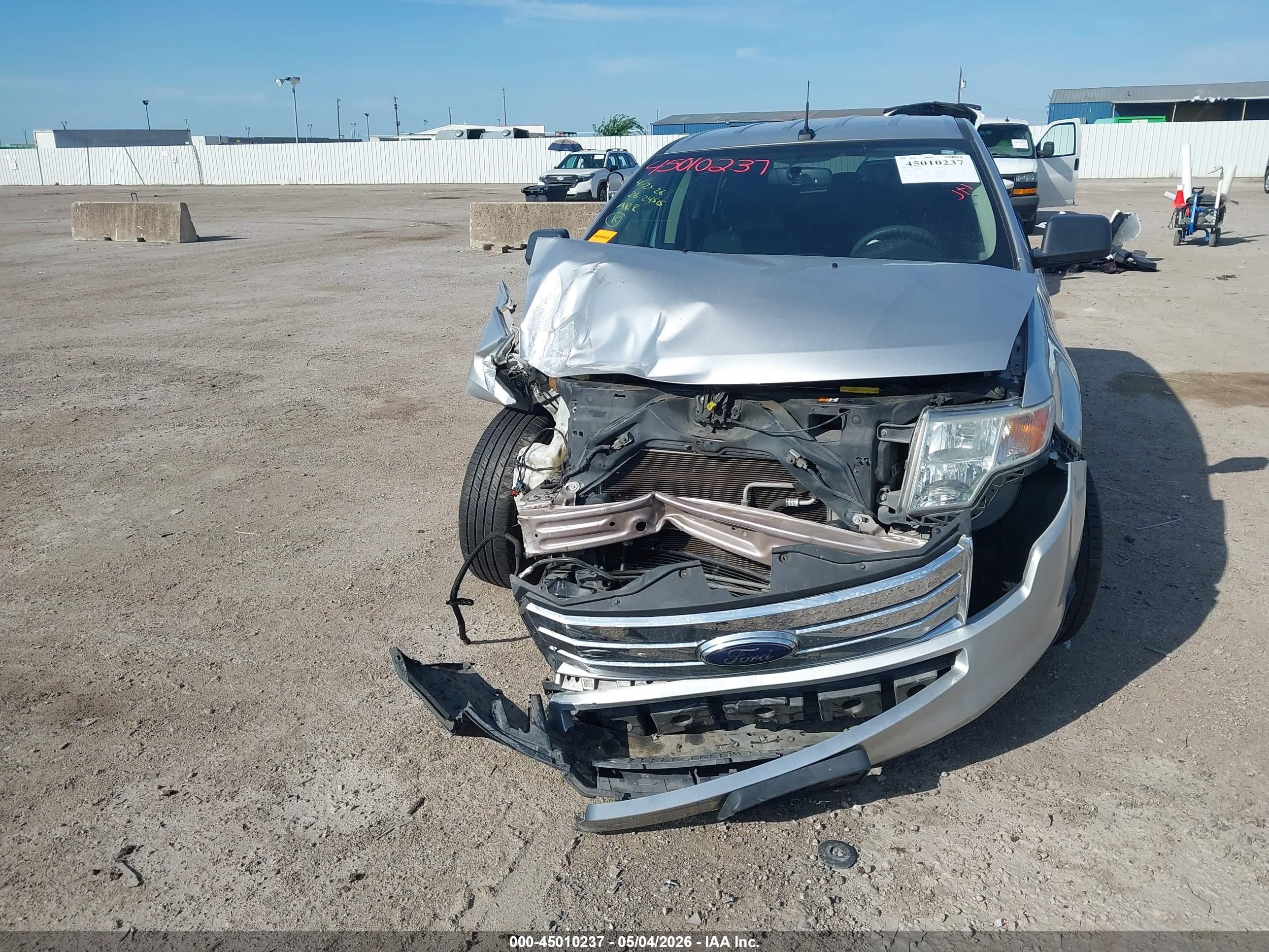 2009 Ford Edge Se White vin: 2FMDK36C59BA55131