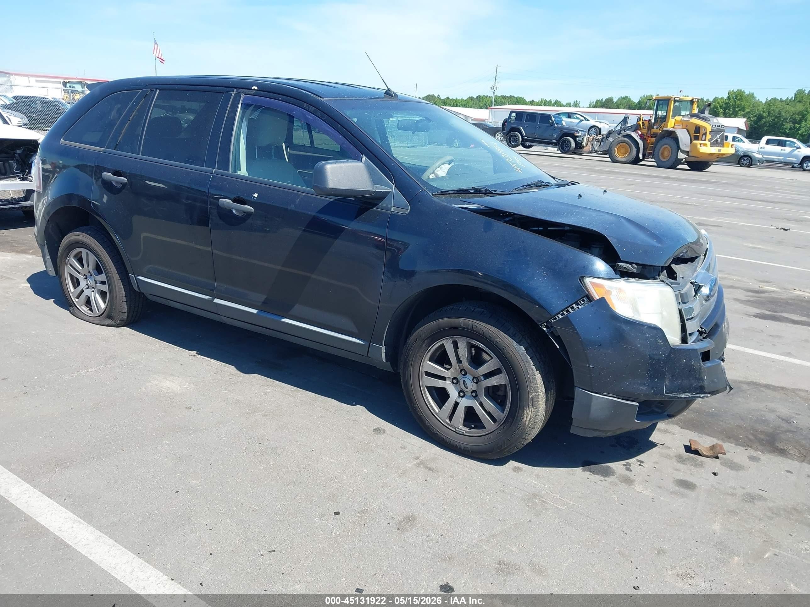 2009 Ford Edge Se Black vin: 2FMDK36C59BA67747