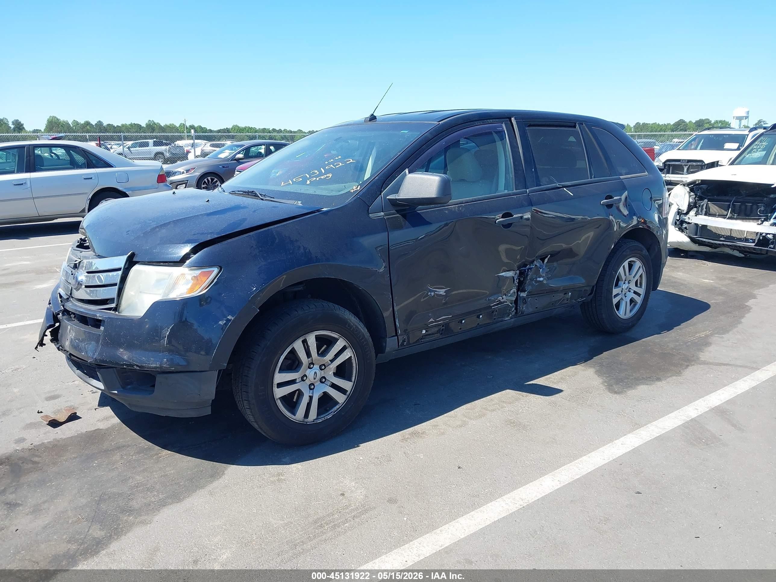 2009 Ford Edge Se Black vin: 2FMDK36C59BA67747