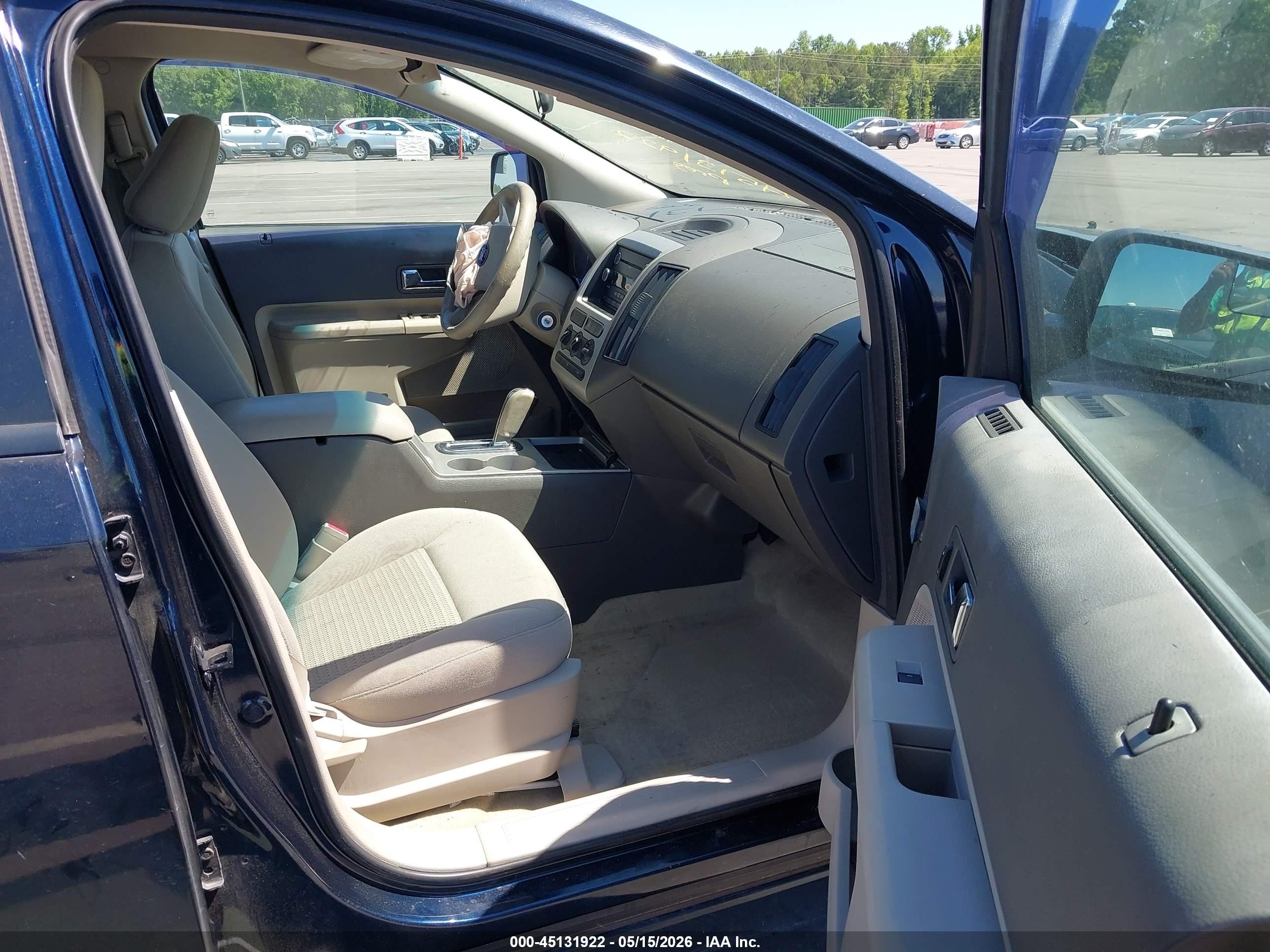 2009 Ford Edge Se Black vin: 2FMDK36C59BA67747