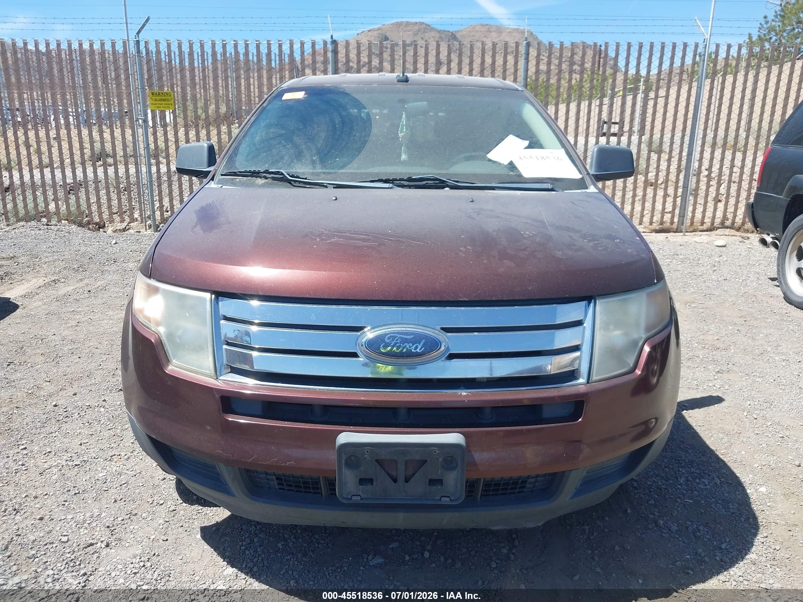 2009 Ford Edge Se Burgundy vin: 2FMDK36C59BA78750