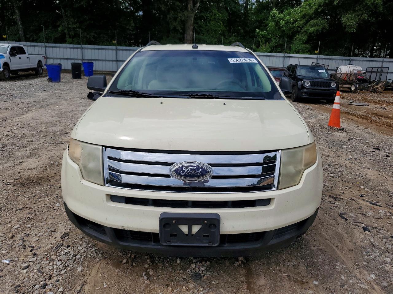 2007 Ford Edge Se Cream vin: 2FMDK36C67BA95828