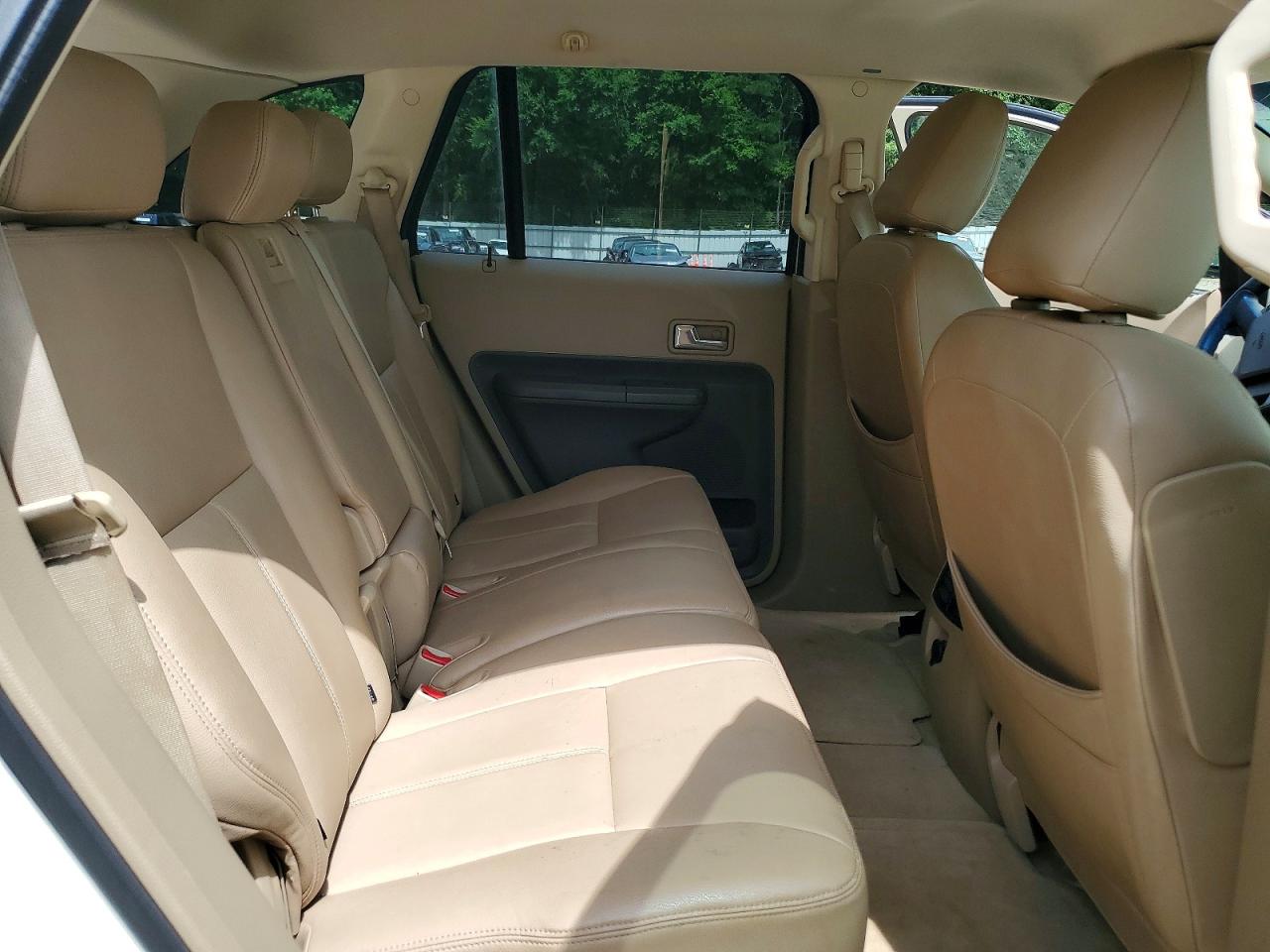 2007 Ford Edge Se Cream vin: 2FMDK36C67BA95828