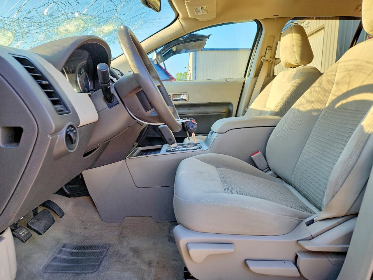 2007 Ford Edge Se Cream vin: 2FMDK36C67BB18508