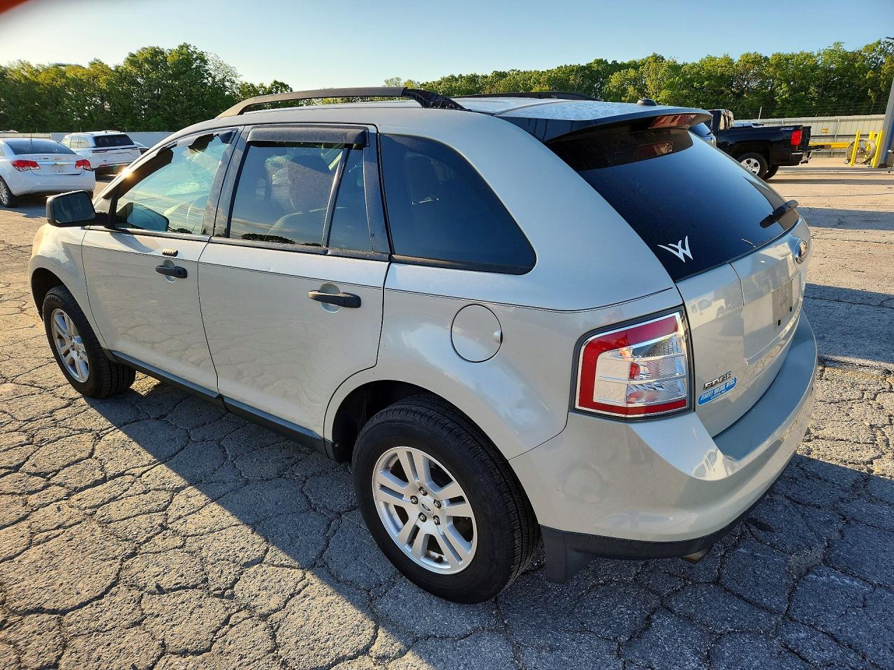 2007 Ford Edge Se Cream vin: 2FMDK36C67BB18508