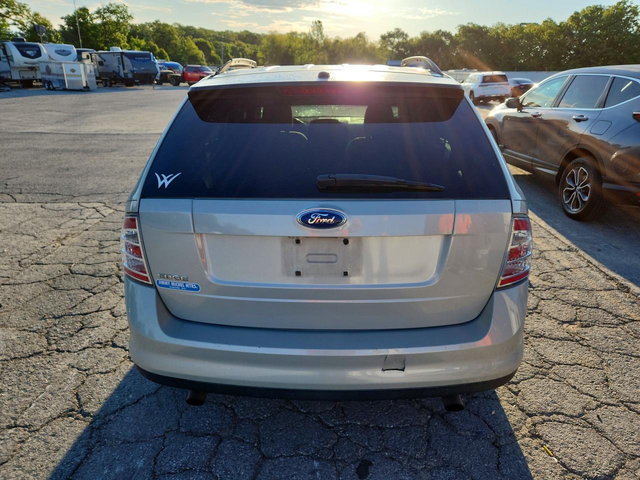2007 Ford Edge Se Cream vin: 2FMDK36C67BB18508
