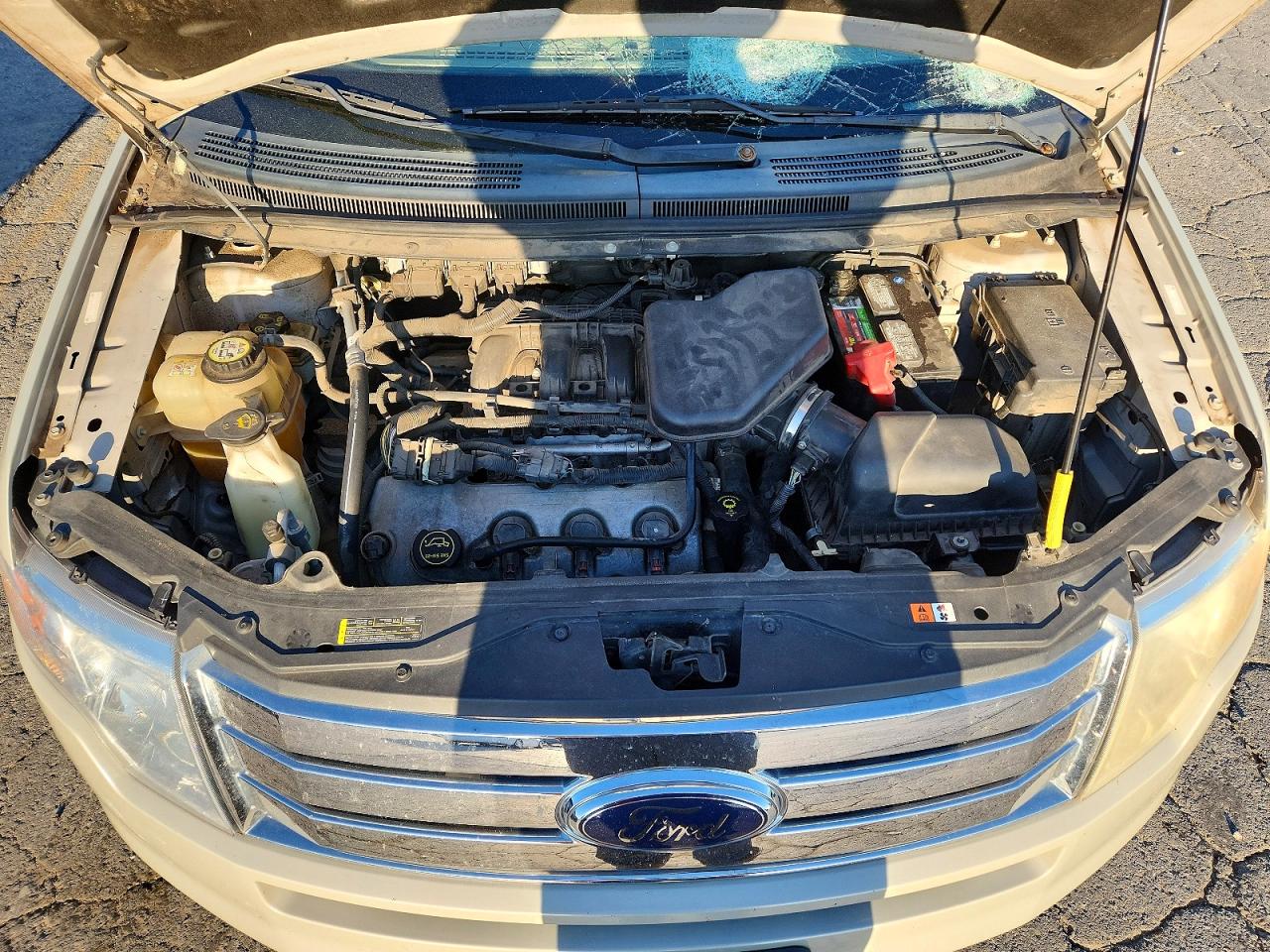 2007 Ford Edge Se Cream vin: 2FMDK36C67BB18508