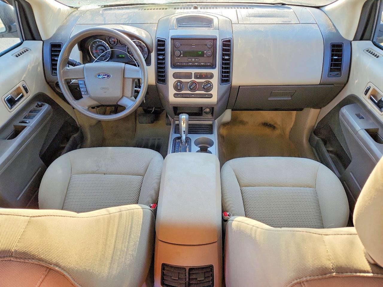 2007 Ford Edge Se Cream vin: 2FMDK36C67BB18508